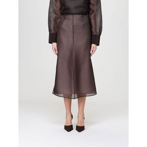 Agnona Skirt Woman Brown